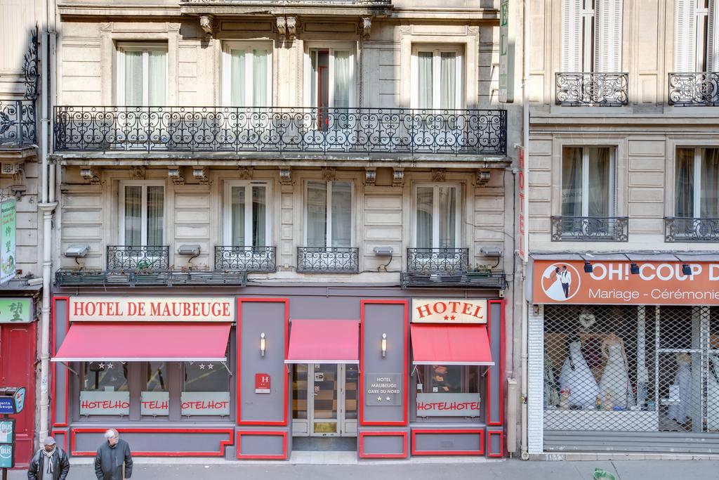פריז Hotel Maubeuge Gare Du Nord מראה חיצוני תמונה