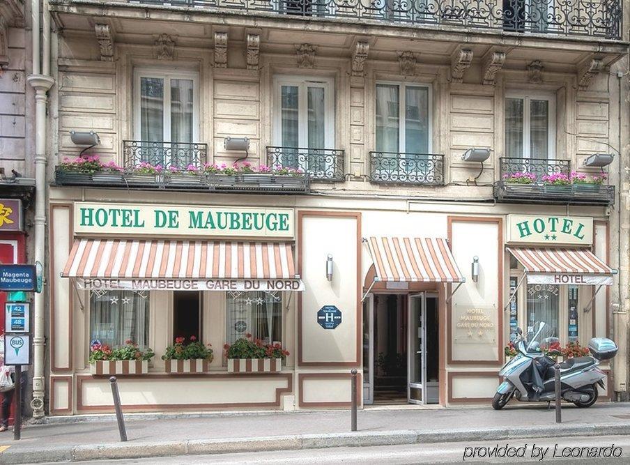 פריז Hotel Maubeuge Gare Du Nord מראה חיצוני תמונה